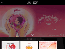 Tablet Screenshot of jahkoy.com